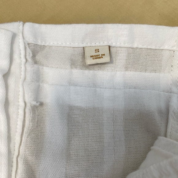 Scotch & Soda Eyelet Ruffle Organic Cotton Pinafore
Dress White Size Small S - Picture 4 of 12